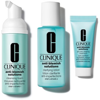 Clinique Mini Kit Clear Skin Routine set cadou perfecta pentru curatare - imagine 3